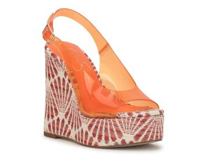 �W�F�V�J�V���v�\�� ���f�B�[�X �V���[�Y �T���_�� Jessica SimpsonKaliese Wedge Sandal Tangerine �^���W�F����