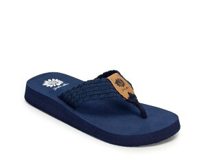 �C�G���[�{�b�N�X ���f�B�[�X �V���[�Y �T���_�� Yellow BoxSoleil Sandal Navy �l�C�r�[