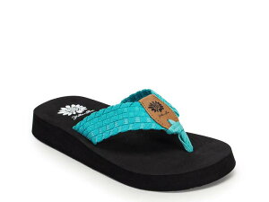 �C�G���[�{�b�N�X ���f�B�[�X �V���[�Y �T���_�� Yellow BoxSoleil Sandal Turquoise �^�[�R�C�Y