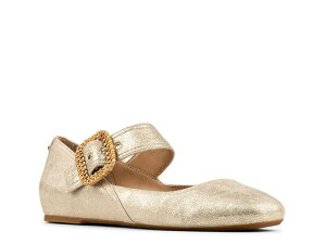 �h�i���h�v���l�[�� ���f�B�[�X �V���[�Y �p���v�X Donald PlinerLavana Mary Jane Flat Platino Gold Synthetic �S�[���h