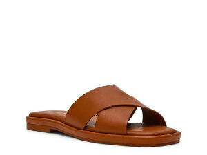 �A���N���C�� ���f�B�[�X �V���[�Y �T���_�� Anne KleinKhloe Wedge Sandal Cognac