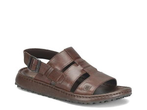 �{�[�� �����Y �V���[�Y �T���_�� BornCorey Sandal Dark Brown �u���E��