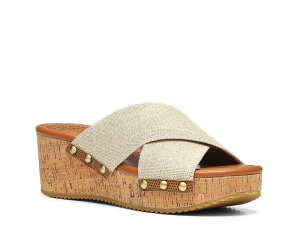 �h�i���h�v���l�[�� ���f�B�[�X �V���[�Y �T���_�� Donald PlinerSummer Wedge Sandal Saddle