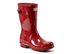 �n���^�[ ���f�B�[�X �V���[�Y �u�[�c�E���C���u�[�c HUNTEROriginal Short Gloss Rain Boot - Women's Red ���b�h