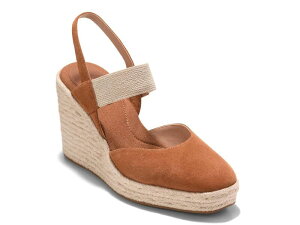 �R�[���n�[�� ���f�B�[�X �V���[�Y �T���_�� Cole HaanKenna Espadrille Wedge Sandal British Tan Suede �^��