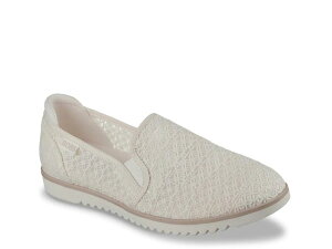 �X�P�b�`���[�Y ���f�B�[�X �V���[�Y �p���v�X SkechersBOBS Flexpadrille LO Breezy Twirl Flat Off White �I�t�z���C�g