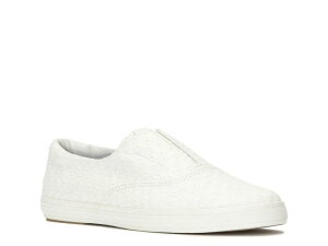 �P�b�Y ���f�B�[�X �V���[�Y �X���b�|���E���[�t�@�[ �X�j�[�J�[ KedsChampion Slip-On Sneaker Snowhite �z���C�g