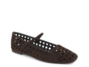 �X�v�����f�B�b�g ���f�B�[�X �V���[�Y �p���v�X SplendidRebel Mary Jane Flat Spice Brown �u���E��