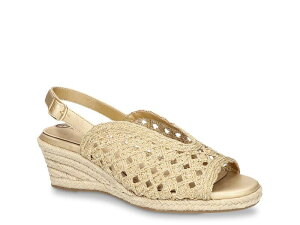 �x�����B�[�^ ���f�B�[�X �V���[�Y �T���_�� Bella VitaBethany Espadrille Wedge Sandal Natural