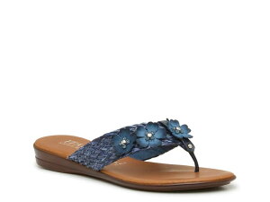 �C�^���A���V���[���[�J�[ ���f�B�[�X �V���[�Y �T���_�� Italian ShoemakersWarwick Sandal Navy �l�C�r�[