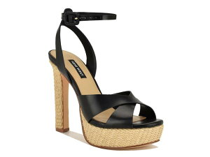 �i�C���E�F�X�g ���f�B�[�X �V���[�Y �T���_�� �v���b�g�t�H�[�� Nine WestWeston Platform Sandal Black �u���b�N