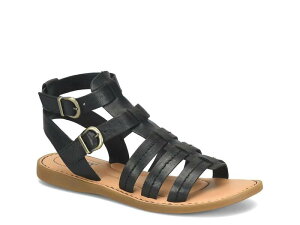 �{�[�� ���f�B�[�X �V���[�Y �T���_�� BornIana Gladiator Sandal Black �u���b�N