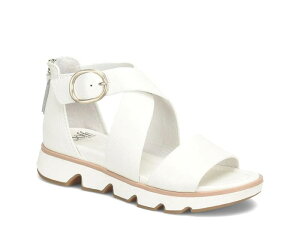 �\�t�g ���f�B�[�X �V���[�Y �T���_�� SofftMackenna Sandal White Leather �z���C�g