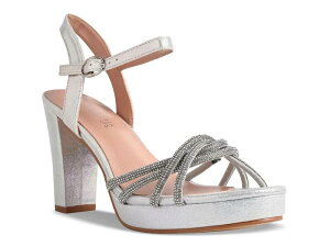 �x���W���~���E�H�[�N ���f�B�[�X �V���[�Y �T���_�� �v���b�g�t�H�[�� Touch Ups by Benjamin WalkTyler Platform Sandal Silver Metallic �V���o�[