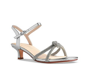 �x���W���~���E�H�[�N ���f�B�[�X �V���[�Y �T���_�� Touch Ups by Benjamin WalkTalulah Sandal Silver Metallic �V���o�[