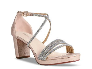 �x���W���~���E�H�[�N ���f�B�[�X �V���[�Y �T���_�� �v���b�g�t�H�[�� Touch Ups by Benjamin WalkTabbie Platform Sandal Champagne �V�����p��