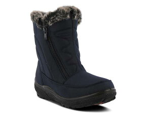 tNTX fB[X V[Y u[cECu[c Flexus by Spring Step Persenia Snow Boot Navy lCr[