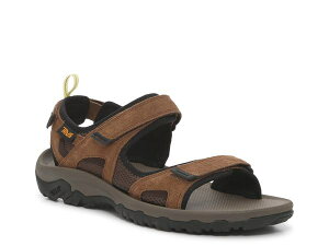 �e�o �����Y �V���[�Y �T���_�� Teva Trailpulse River Sandal Dark Brown �u���E��