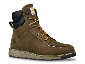 �J�[�n�[�g �����Y �V���[�Y �u�[�c�E���C���u�[�c CarharttMillbrook 6 Waterproof Work Boot - Men's Dark Brown �u���E��