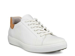 �G�R�[ �����Y �V���[�Y �X�j�[�J�[ ECCOSoft 7 Sneaker - Men's White �z���C�g