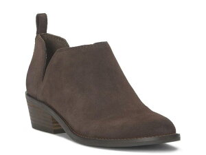���b�L�[�u�����h ���f�B�[�X �V���[�Y �u�[�c�E���C���u�[�c Lucky BrandFayth Bootie Chocolate Suede �`���R���[�g