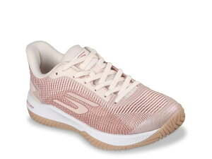 �X�P�b�`���[�Y ���f�B�[�X �V���[�Y �X�j�[�J�[ SkechersViper Court Pro 2.0 Pickleball Sneaker - Women's Light Pink �s���N