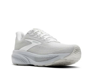 �u���b�N�X ���f�B�[�X �V���[�Y �X�j�[�J�[ BrooksGhost 17 Running Shoe - Women's White/Grey �z���C�g