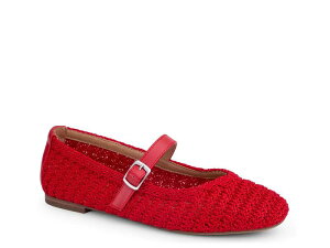 �~�[�g�D�[ ���f�B�[�X �V���[�Y �p���v�X Me TooSerenity Mary Jane Flat Red ���b�h