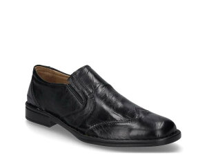 �W���Z�t�Z�C�x�� �����Y �V���[�Y �X���b�|���E���[�t�@�[ �E�B���O�`�b�v Josef SeibelDouglas Wingtip Loafer - Men's Black �u���b�N