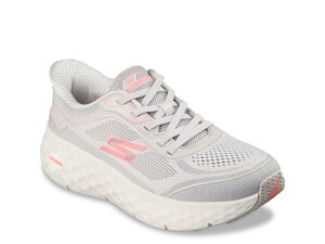 �X�P�b�`���[�Y ���f�B�[�X �V���[�Y �X�j�[�J�[ SkechersHands Free Slip-Ins: Max Cushioning Remi Sneaker Grey/Pink �O���[