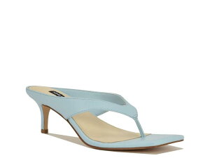 �i�C���E�F�X�g ���f�B�[�X �V���[�Y �T���_�� Nine WestOlanna Sandal Blue �u���[
