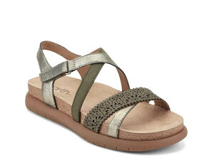�A�[�X ���f�B�[�X �V���[�Y �T���_�� EarthAthena Sandal Green Metallic �O���[��