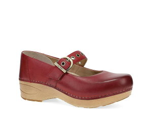 �_���X�R ���f�B�[�X �V���[�Y �T���_�� DanskoXP 2.0 Mary Jane Clog Red ���b�h