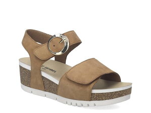 �W���Z�t�Z�C�x�� ���f�B�[�X �V���[�Y �T���_�� Josef SeibelQuinn 16 Wedge Sandal - Women's Cognac