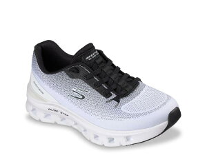 �X�P�b�`���[�Y ���f�B�[�X �V���[�Y �X���b�|���E���[�t�@�[ �X�j�[�J�[ SkechersGlide-Stepro - Soft Mirage Slip-On Sneaker - Women's White/Black �z���C�g