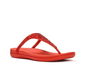 �t�B�b�g�t���b�v ���f�B�[�X �V���[�Y �T���_�� FitFlopSolay Sandal Red ���b�h