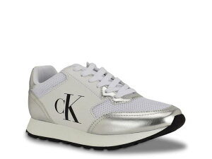 �J���o���N���C�� ���f�B�[�X �V���[�Y �X�j�[�J�[ Calvin KleinCamina Sneaker Off White �I�t�z���C�g