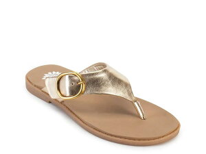 �C�G���[�{�b�N�X ���f�B�[�X �V���[�Y �T���_�� Yellow BoxIgloo Sandal Gold Metallic �S�[���h