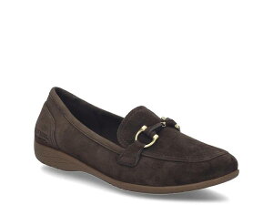 �W���Z�t�Z�C�x�� ���f�B�[�X �V���[�Y �X���b�|���E���[�t�@�[ Josef SeibelFenja 34 Loafer - Women's Dark Brown Suede �u���E��