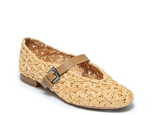 �x���i���h ���f�B�[�X �V���[�Y �p���v�X BernardoBorden Mary Jane Flat Natural Raffia