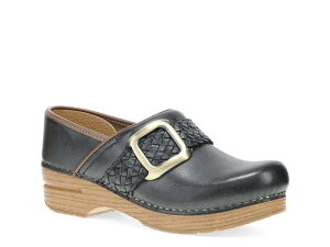 �_���X�R ���f�B�[�X �V���[�Y �T���_�� DanskoPro Braided Clog Black �u���b�N