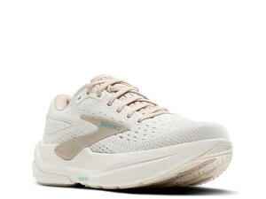 �u���b�N�X ���f�B�[�X �V���[�Y �X�j�[�J�[ BrooksGhost Max 3 Running Shoe - Women's White/Taupe �z���C�g
