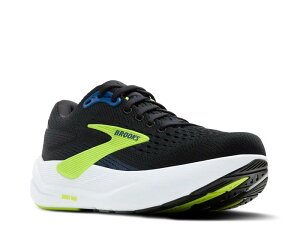 �u���b�N�X �����Y �V���[�Y �X�j�[�J�[ BrooksGhost Max 3 Running Shoe - Men's Black & Green �u���b�N