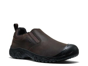 �L�[�� �����Y �V���[�Y �X���b�|���E���[�t�@�[ KeenTarghee IV Slip-On - Men's Dark Brown �u���E��