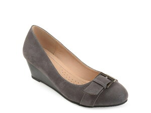 �W�����l �R���N�V���� ���f�B�[�X �V���[�Y �p���v�X Journee Collection Graysn Wedge Pump Grey �O���[