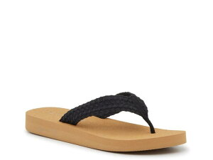 �N���E�����B���e�[�W ���f�B�[�X �V���[�Y �T���_�� Crown VintageVolanna Sandal Black �u���b�N