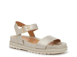 �N���E�����B���e�[�W ���f�B�[�X �V���[�Y �T���_�� �v���b�g�t�H�[�� Crown VintageXeyla Platform Sandal Silver Metallic �V���o�[