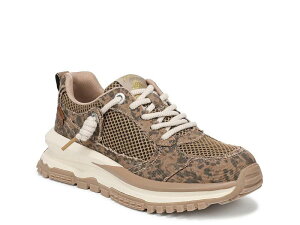 �u���[�t�B�b�V���}���u ���f�B�[�X �V���[�Y �X�j�[�J�[ Blowfish MalibuLeotina Sneaker Brown Leopard Print �u���E��