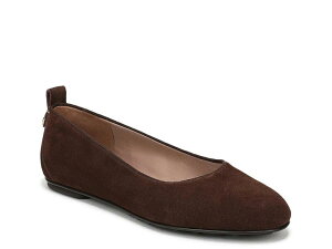 �i�`�����C�U�[ ���f�B�[�X �V���[�Y �p���v�X NaturalizerAva Ballet Flat Chocolate Suede �`���R���[�g