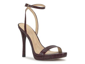 �W�F�V�J�V���v�\�� ���f�B�[�X �V���[�Y �T���_�� Jessica SimpsonDivra Sandal Burgundy Croc Print �o�[�K���f�B